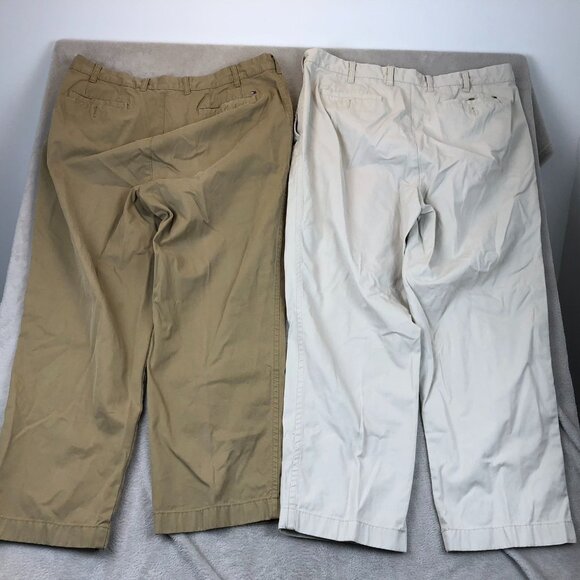 Tommy Hilfiger Mens Pants Size 38x30 Chino Khaki Lot of Two - Picture 10 of 10
